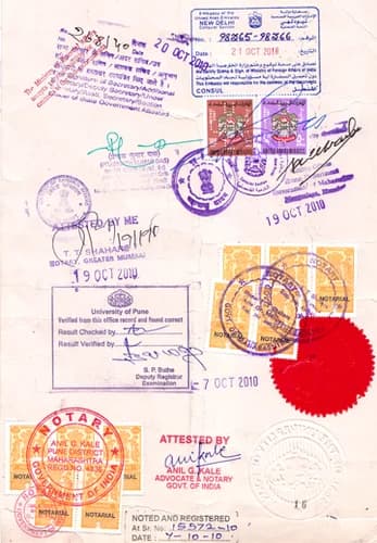 Degree certificate attestation for UAE embassy