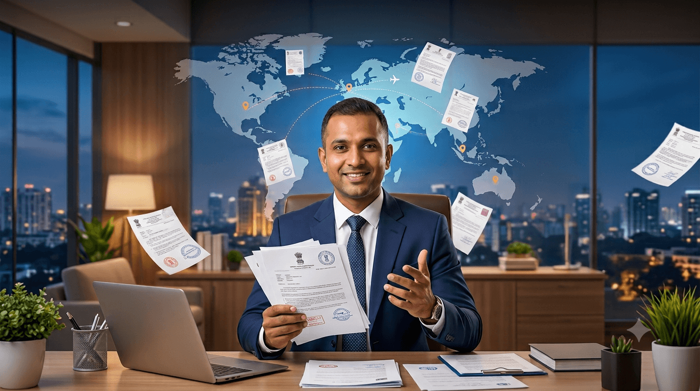 UFS certificate attestation and foreign services