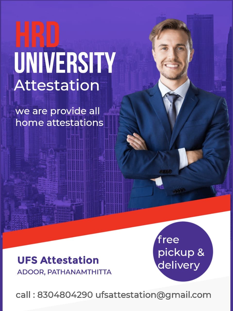 Attested document from UFS